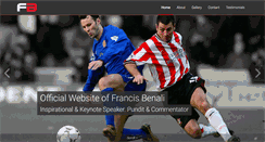 Desktop Screenshot of francisbenali.com