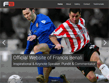 Tablet Screenshot of francisbenali.com